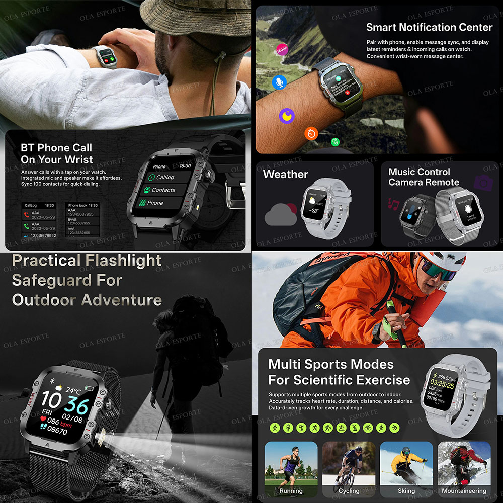 Military Outdoor Smart Watch M - đánh giá và giá Phase Esports & Gaming Festival