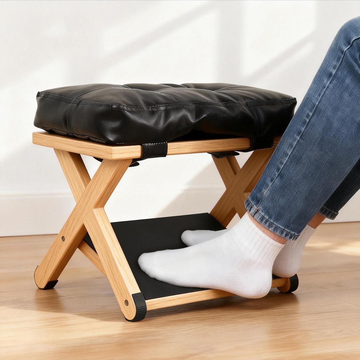 Foot Rest Under Desk Wooden Do - đánh giá và giá Footrest Under Desk